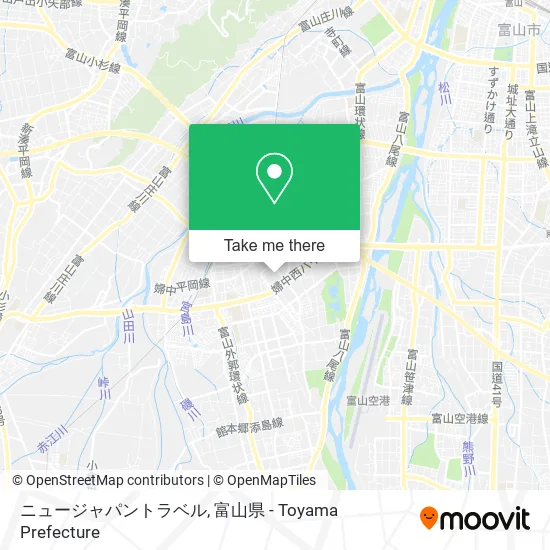 ニュージャパントラベル map