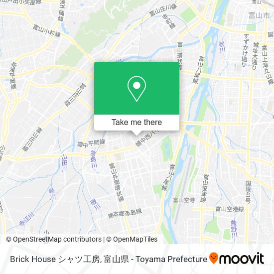 Brick House シャツ工房 map