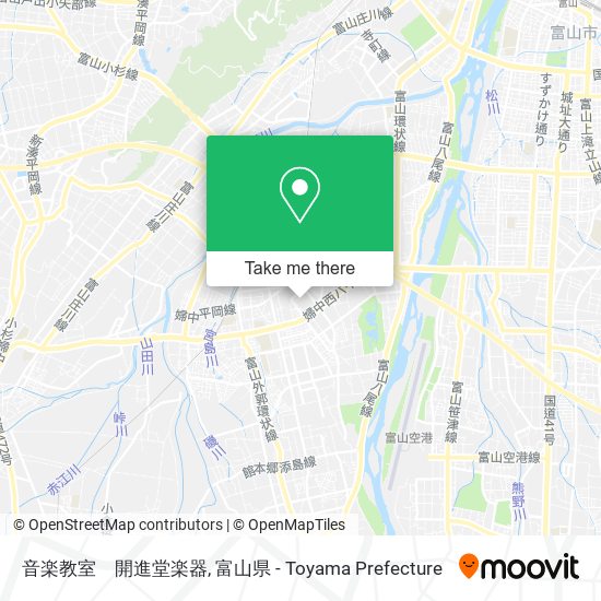 音楽教室　開進堂楽器 map