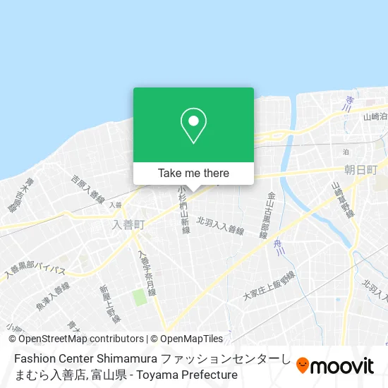 Fashion Center Shimamura ファッションセンターしまむら入善店 map