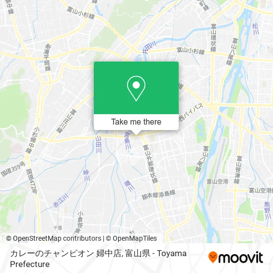 カレーのチャンピオン 婦中店 map