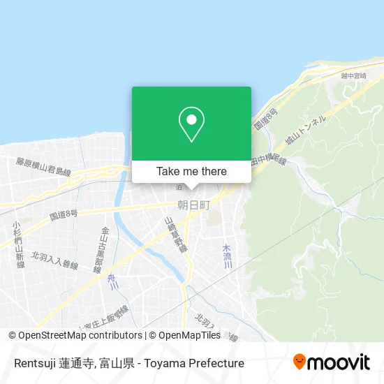 Rentsuji 蓮通寺 map