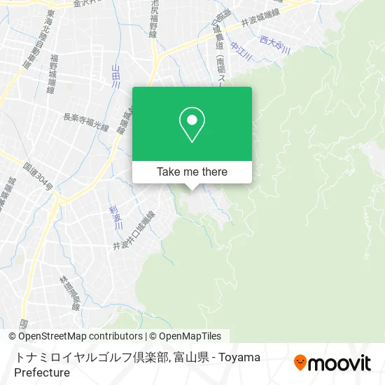 トナミロイヤルゴルフ倶楽部 map