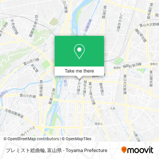 プレミスト総曲輪 map