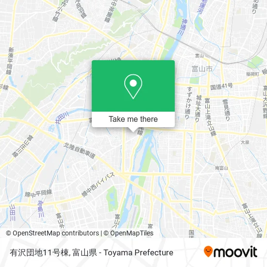 有沢団地11号棟 map