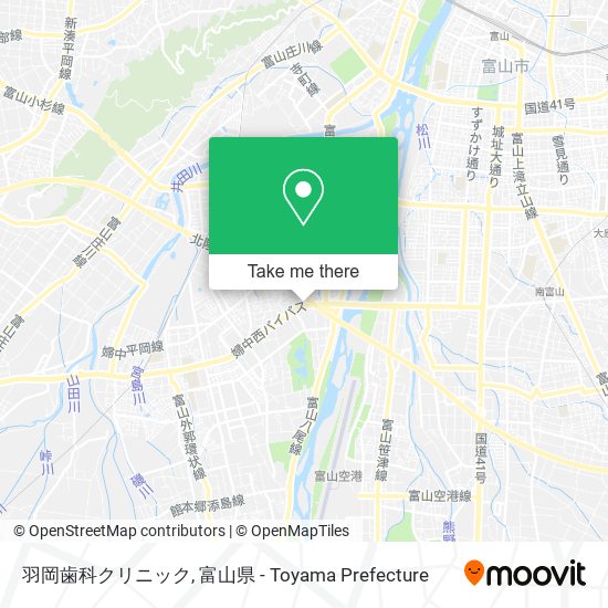羽岡歯科クリニック map