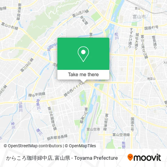 からころ珈琲婦中店 map