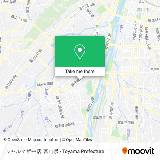 シャルマ 婦中店 map