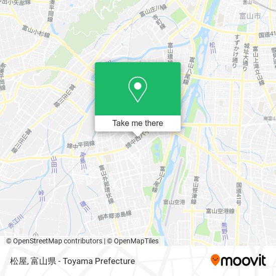 松屋 map
