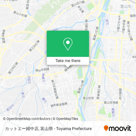 カットエー婦中店 map