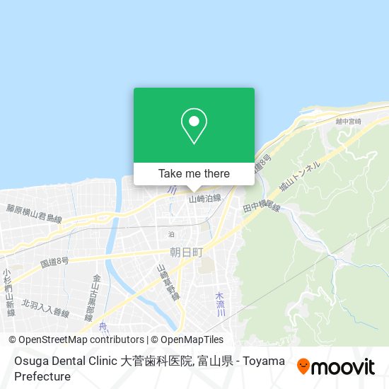 Osuga Dental Clinic 大菅歯科医院 map