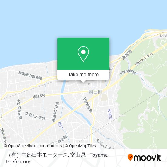 （有）中部日本モータース map