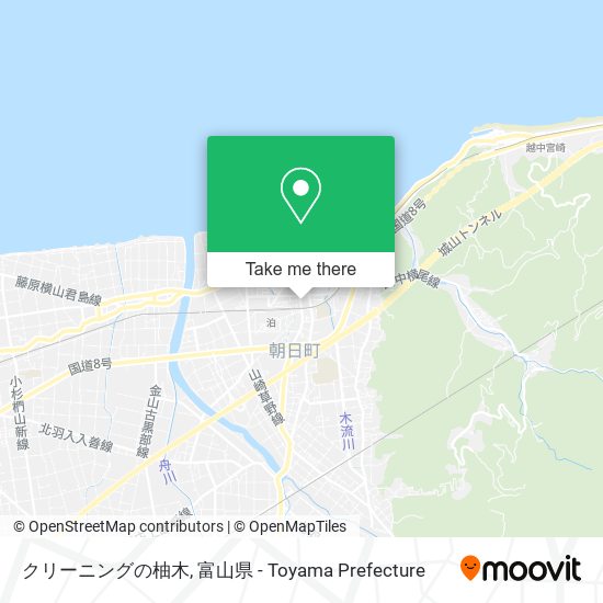 クリーニングの柚木 map