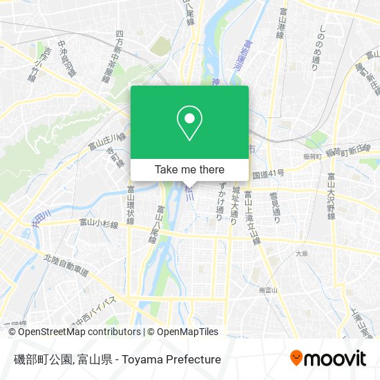 磯部町公園 map