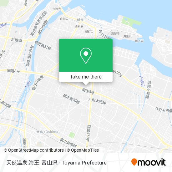 天然温泉;海王 map
