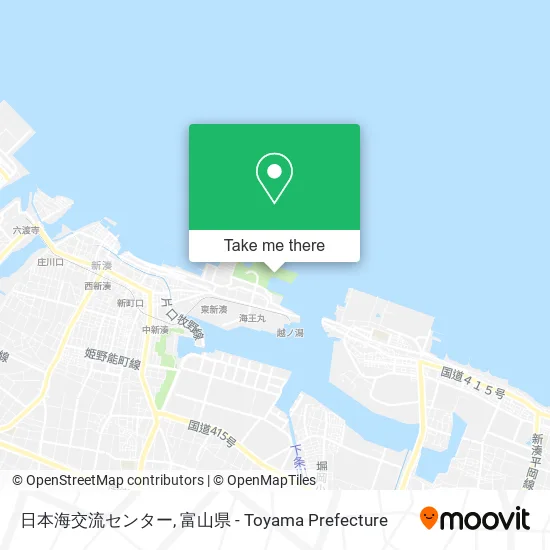 日本海交流センター map