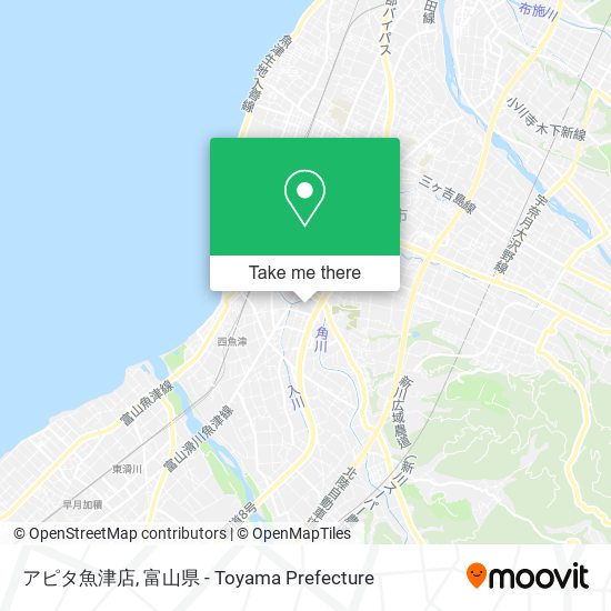 アピタ魚津店 map