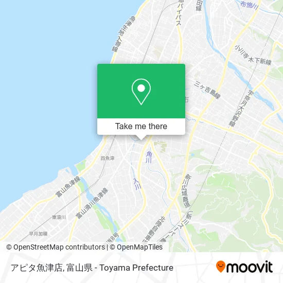 アピタ魚津店 map