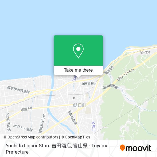 Yoshida Liquor Store 吉田酒店 map
