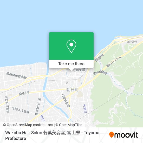Wakaba Hair Salon 若葉美容室 map