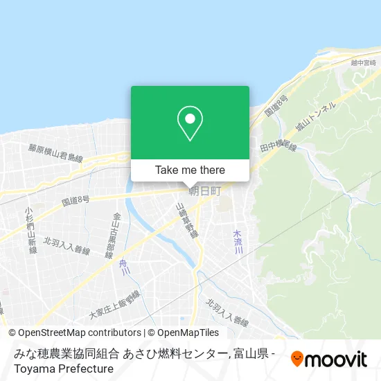 みな穂農業協同組合 あさひ燃料センター map