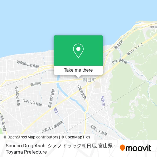 Simeno Drug Asahi シメノドラック朝日店 map