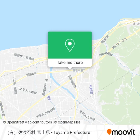 （有）佐渡石材 map