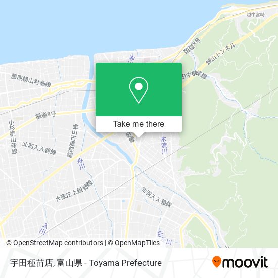 宇田種苗店 map