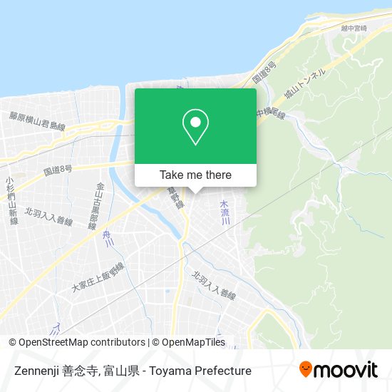Zennenji 善念寺 map