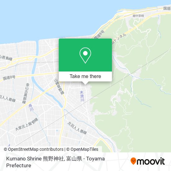 Kumano Shrine 熊野神社 map