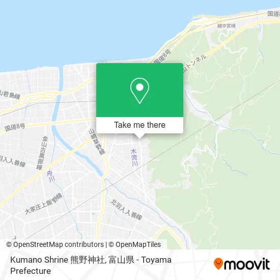 Kumano Shrine 熊野神社 map