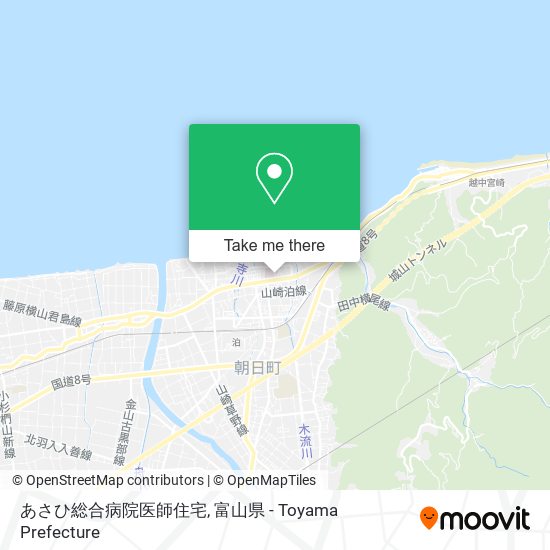 あさひ総合病院医師住宅 map