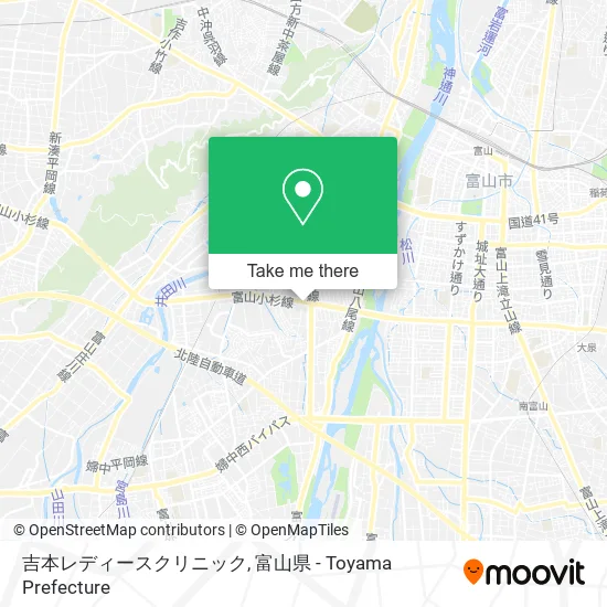 吉本レディースクリニック map