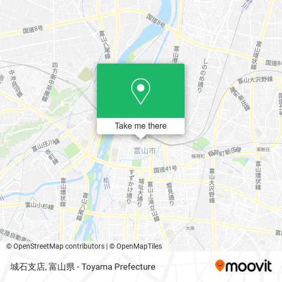 城石支店 map
