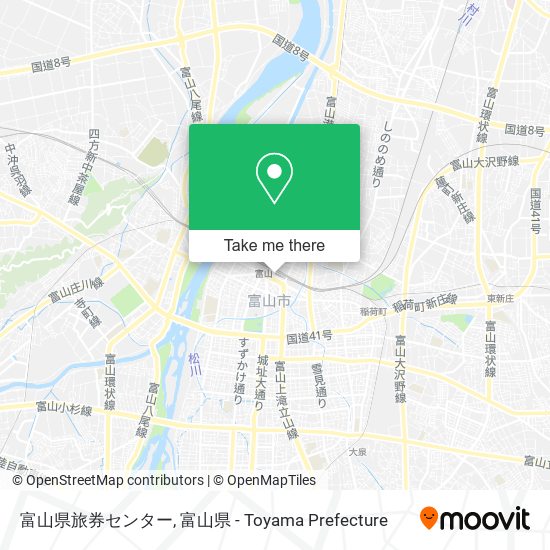 富山県旅券センター map