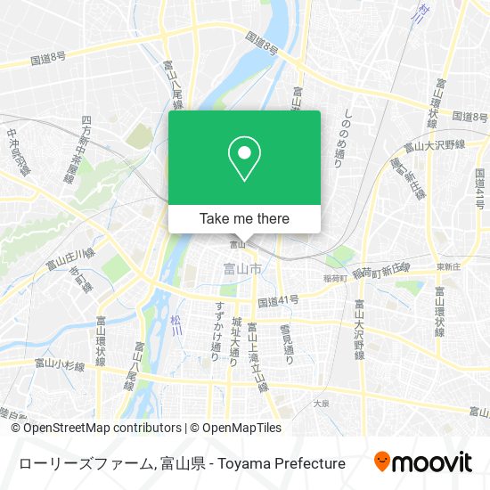 ローリーズファーム map