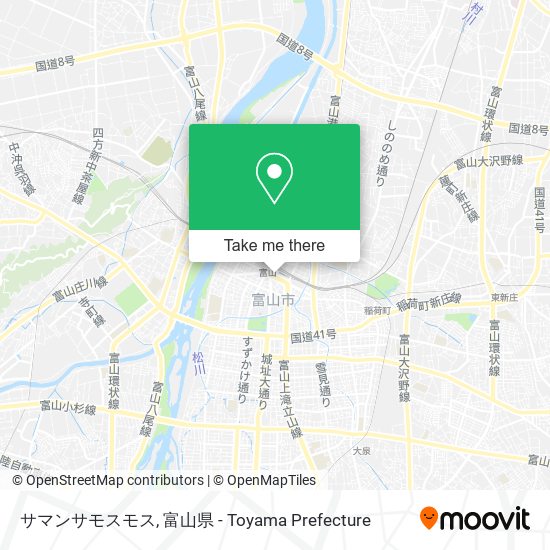 サマンサモスモス map