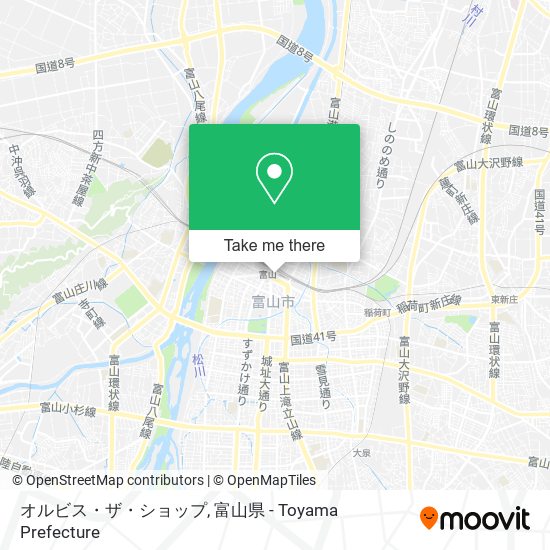 オルビス・ザ・ショップ map