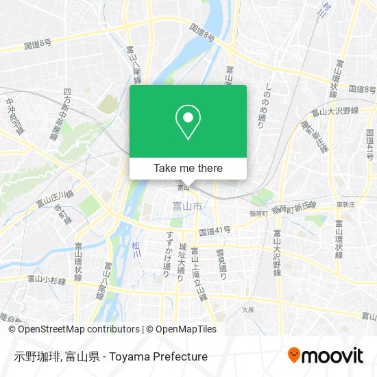 示野珈琲 map