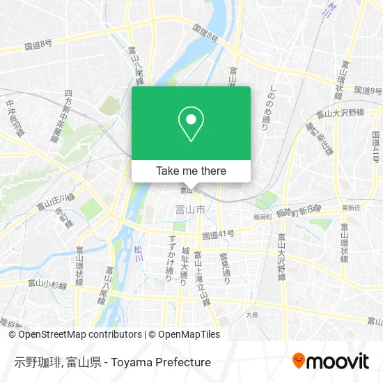 示野珈琲 map
