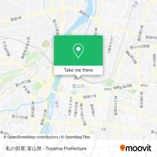私の部屋 map