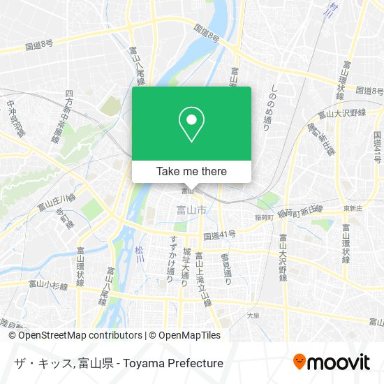ザ・キッス map