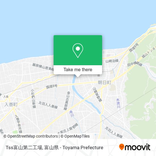 Tss富山第二工場 map