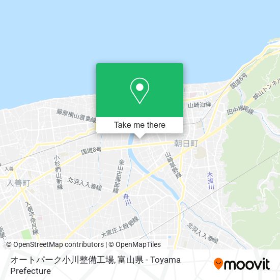 オートパーク小川整備工場 map