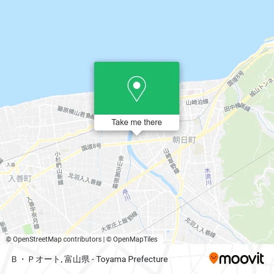 Ｂ・Ｐオート map