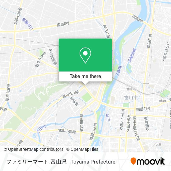 ファミリーマート map