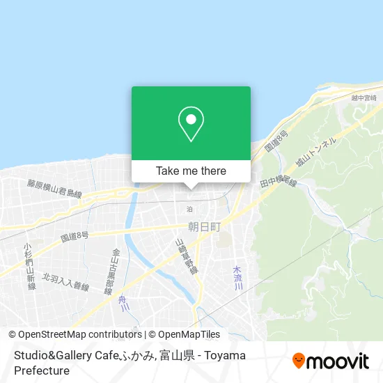 Studio&Gallery Cafeふかみ map