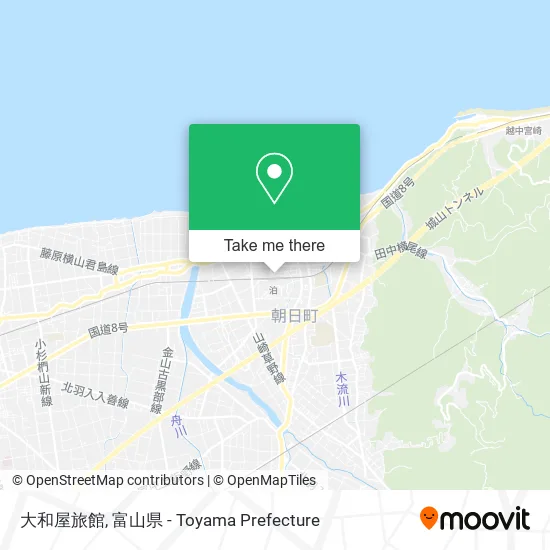 大和屋旅館 map