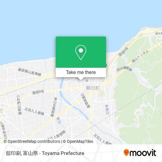 舘印刷 map