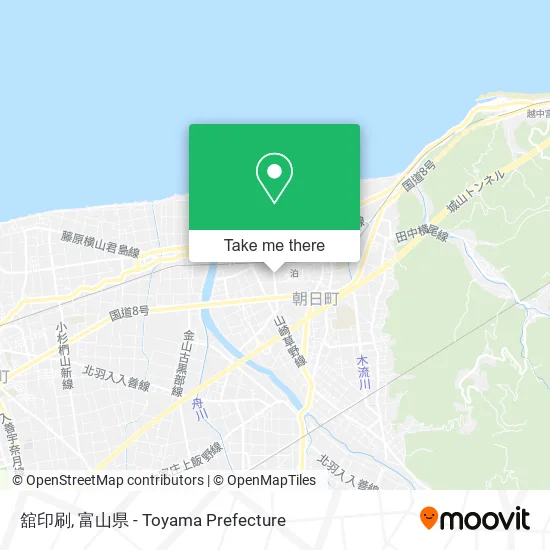 舘印刷 map